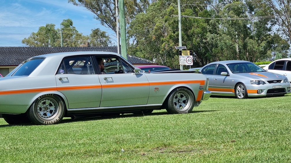 The GT Club Inc. XW GT Silver Fox BA GT Lightning Strike